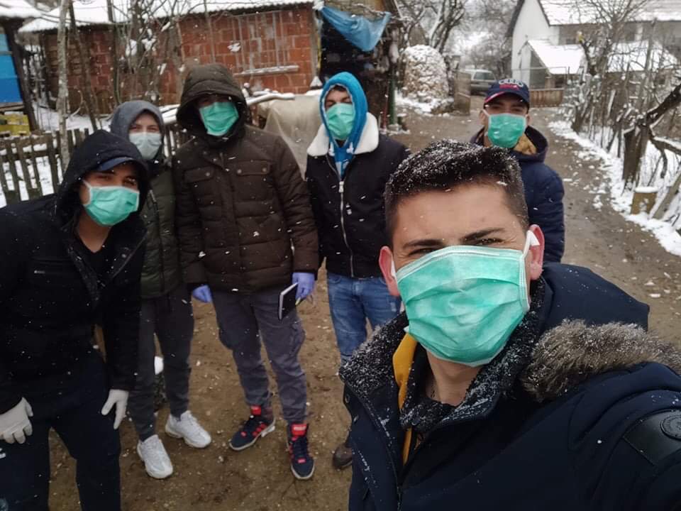 Volonteri Opštine Ranilug obišli samačka domaćinstva u selima Rajanovce