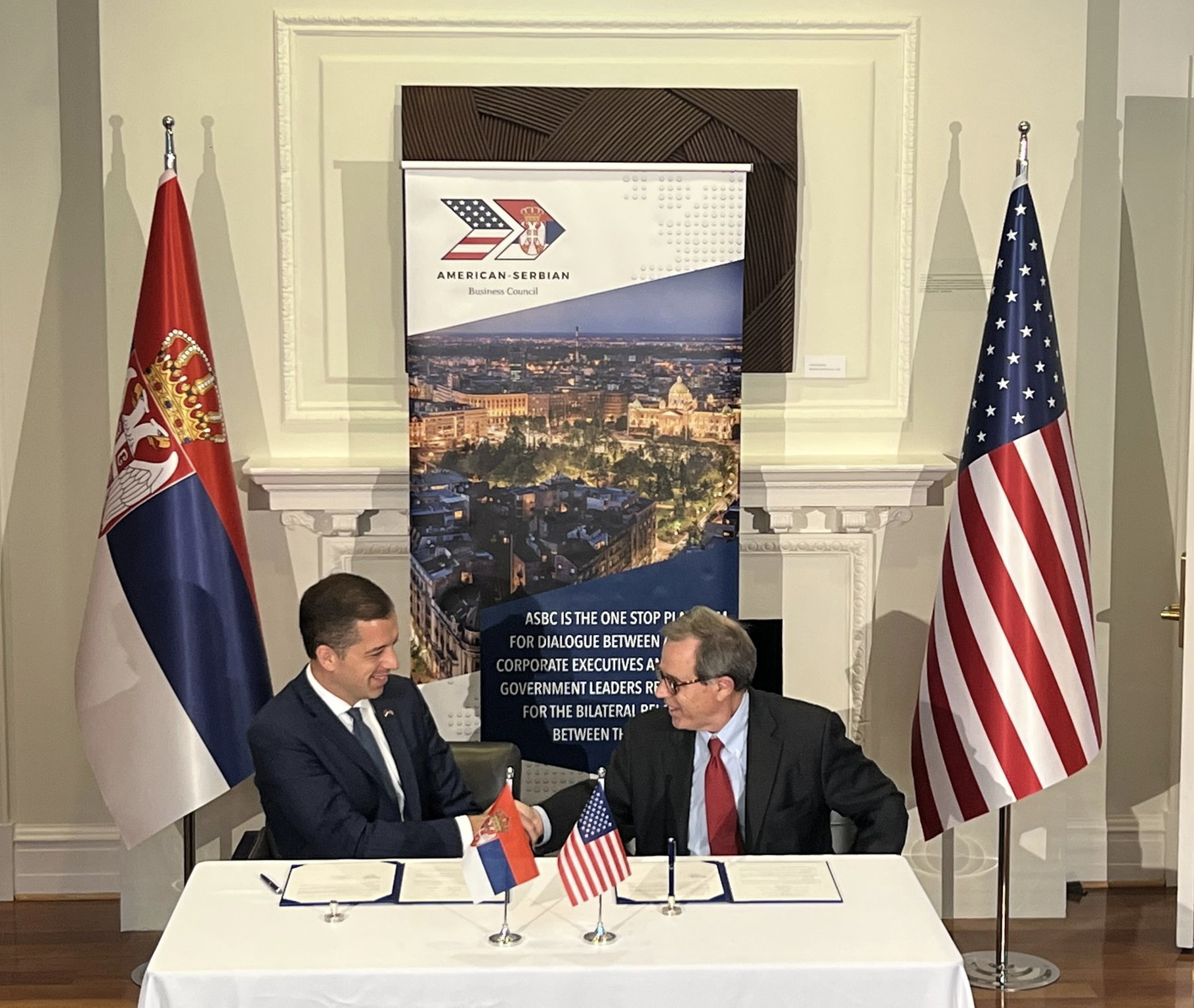 (Foto) Osnovan Američko-srpski poslovni savet u SAD, ceremoniji ...