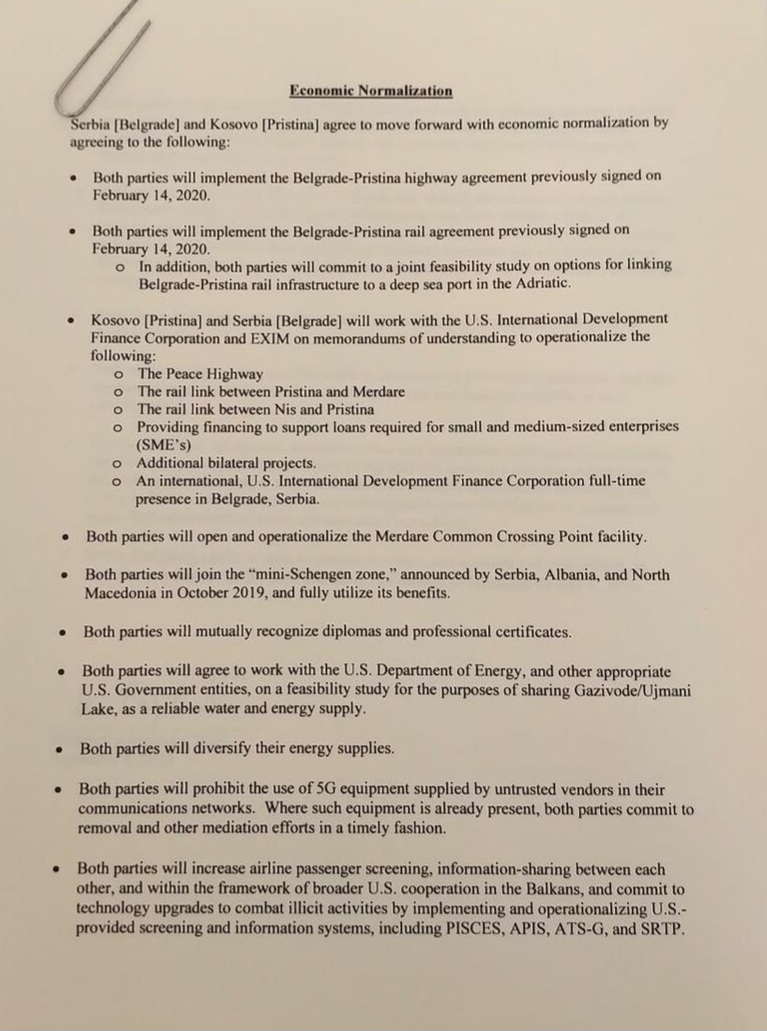 KOSOVO WASHINGTON AGREEMENT visual data 5