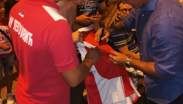 Dejan Stanković u Leposaviću