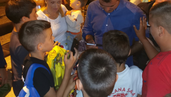 Dejan Stanković u Leposaviću