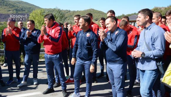 Zabrana prolaska za fudbalere Crvene zvezde na Jarinju Zabrana prolaska za fudbalere Crvene zvezde na Jarinju
