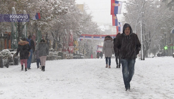 Sneg na severu Kosova