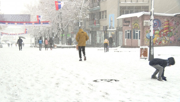 Sneg na severu Kosova