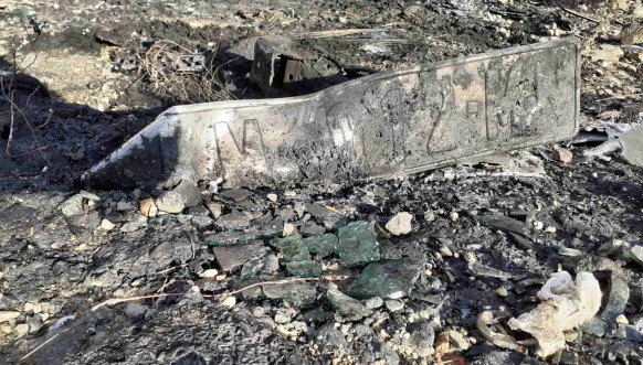 Zgarište/Delovi autobomila Slavka Simića