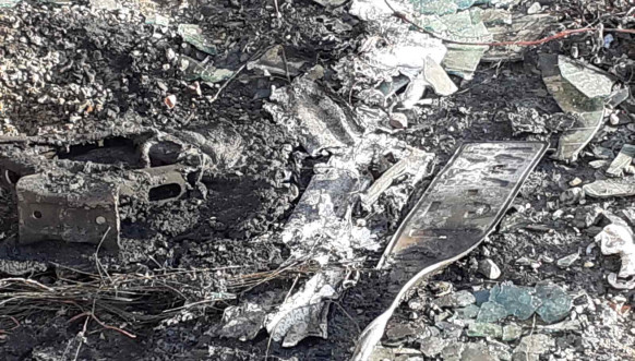 Zgarište/Delovi autobomila Slavka Simića