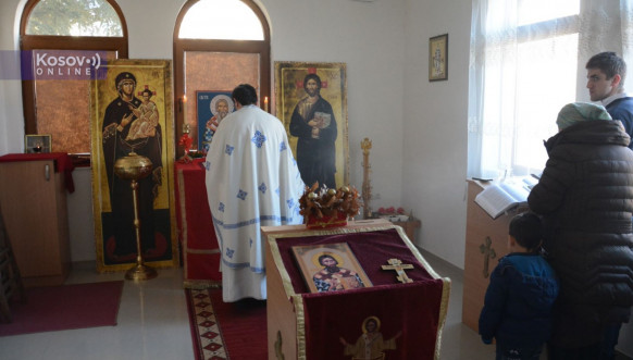 Proslava Badnjeg dana u hramu Svetog Save u Južnoj Mitrovici