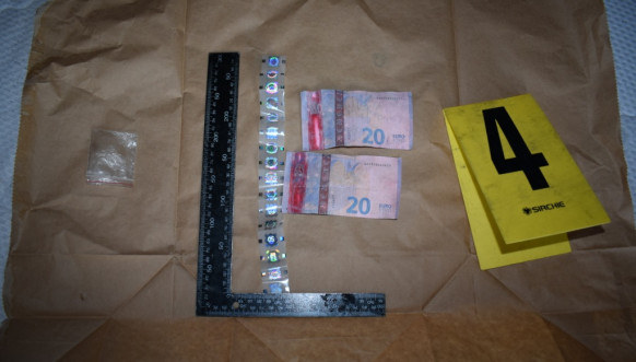 Zaplena falsifikovanog novca, Kosovska policija 