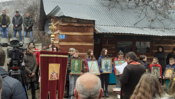 Obeleženo Bogovaljenje u selu Banje