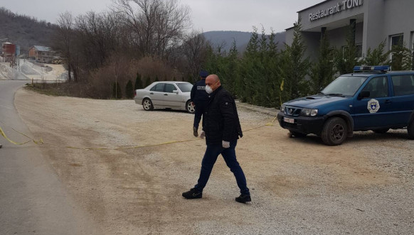 Opština Klokot - Policijski punkt između sela Stuble (Vitina) i Klokota Opština Klokot - Policijski punkt između sela Stuble (Vitina) i Klokota