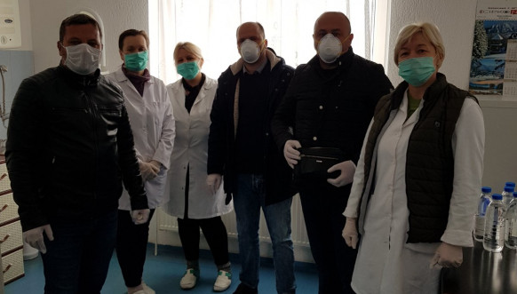 Opština Klokot, distribucija medicinskog materijala