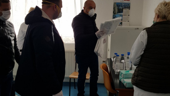 Opština Klokot, distribucija medicinskog materijala