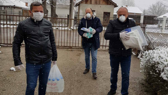 Opština Klokot, distribucija medicinskog materijala