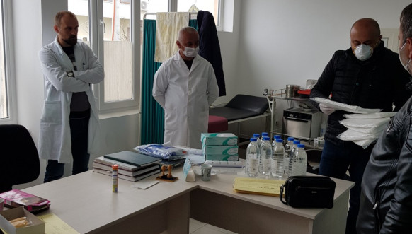 Opština Klokot, distribucija medicinskog materijala
