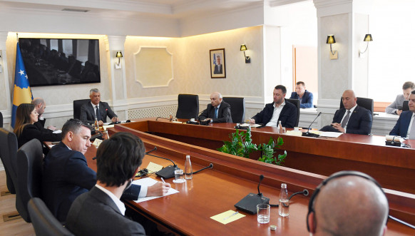 Sastanak u Predsedništvu Kosova Sastanak u predsedništvu