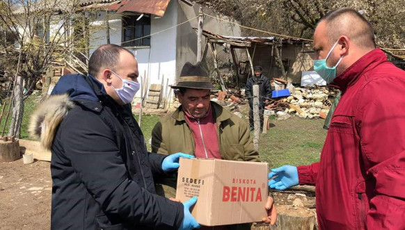 Ranilug - Podela humanitarnih paketa anonimnog donatora iz KM