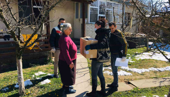 Vrbovac - Distribucija humanitarnih paketa anonimnog donatora iz KM