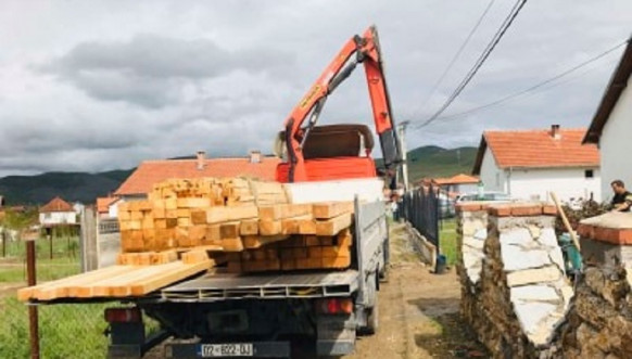 Gračanica, građevinski materijal, Foto- opština Gračanica