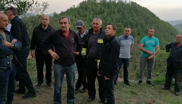 Požar u naselju Belo brdo 