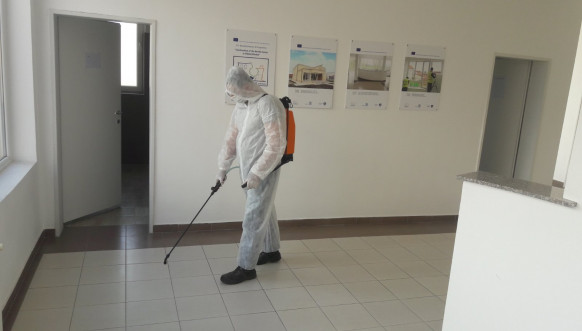 Klokot - Redovna dezinfekcija javnih ustanova i prostora