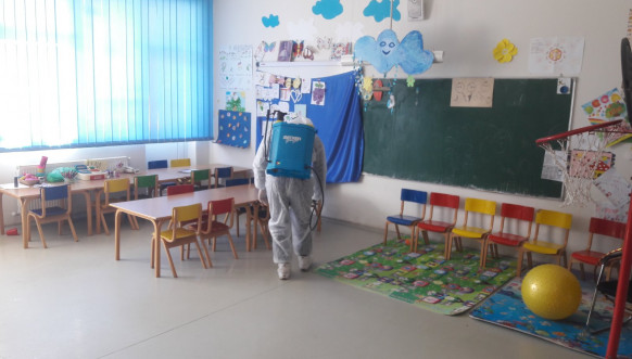 Klokot - Redovna dezinfekcija javnih ustanova i prostora
