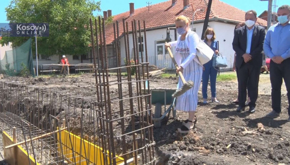 Polaganje kamena temeljca za izgradnju škole u Lipljanu