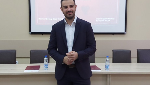 Erdin Mehmedi na Medicinskom fakultetu Erdin Mehmedi na Medicinskom fakultetu