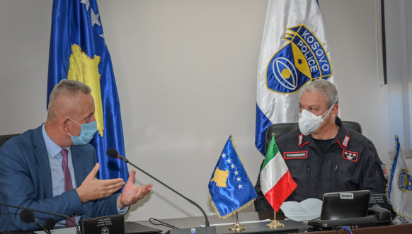 KFOR Donation Ozone Machine for KP of Pristina