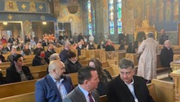 Grenel u Milvokiju - liturgija u hramu Sv Save Grenel u Milvokiju - liturgija u hramu Sv Save