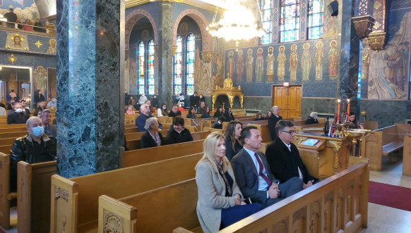 Grenel u Milvokiju - liturgija u hramu Sv Save Grenel u Milvokiju - liturgija u hramu Sv Save