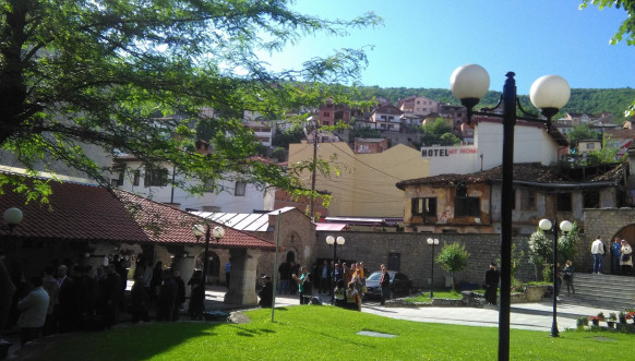 Prizren - Porta obnovljene crkve Sv Đorđa