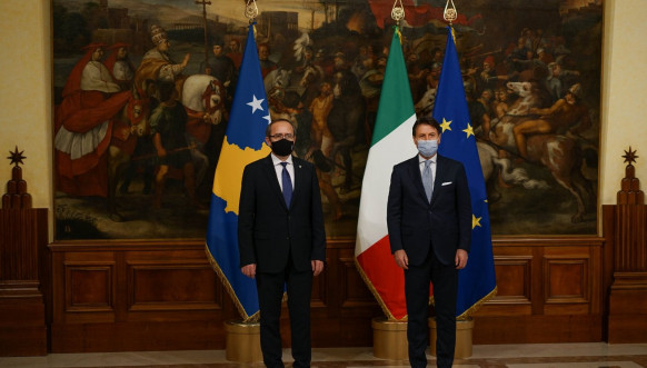 Hoti sa premijerom Italije Đuzepeom Konteom 