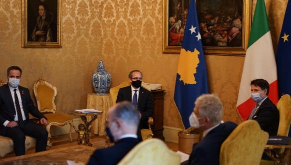 Hoti sa premijerom Italije Đuzepeom Konteom 