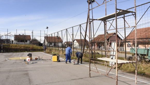 Rekonstrukcija sprotskog terena u Novom Badovcu Rekonstrukcija sprotskog terena u Novom Badovcu