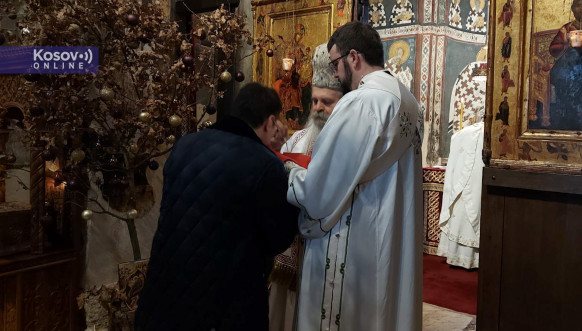 Božićna liturgija Gračanica