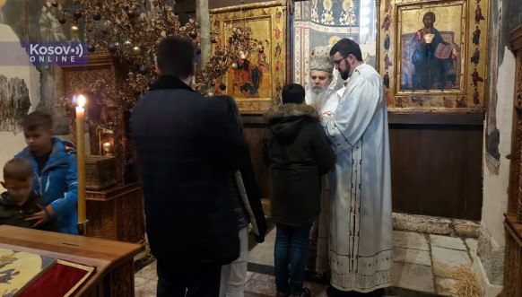 Božićna liturgija Gračanica