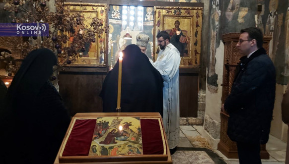 Božićna liturgija Gračanica