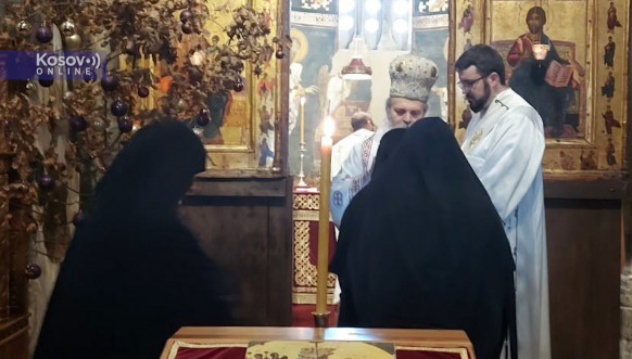 Božićna liturgija Gračanica