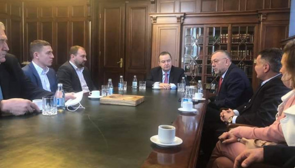 Dačić sa predstavnicima Srpske liste