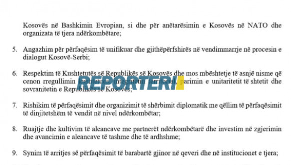Sporazum PS i Inicijative Vjose Osmani