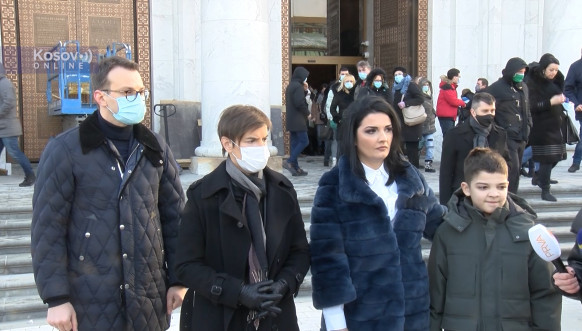Pomen Oliveru Ivanoviću - Hram Svetog Save, Brnabić, Ivanović, Petković