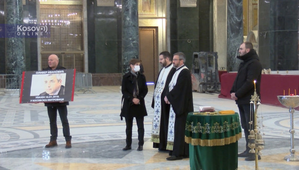 Pomen Oliveru Ivanoviću - Hram Svetog Save, Brnabić, Ivanović, Petković