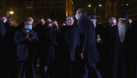 Otkrivanje spomenika Stefanu Nemanji