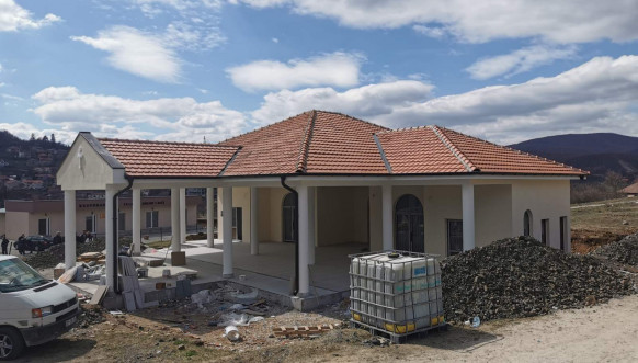 Zvečan - Groblje u Rudaru - Izgradnja kapele