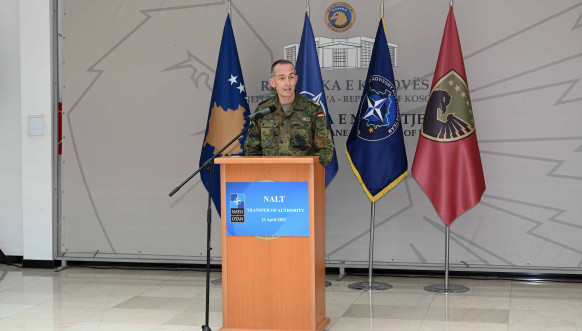 Primopredaja zapovedništva Savetodavnog tima za veze NATO na Kosovu