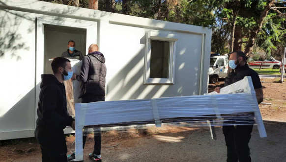 Kreveti za Kovid ambulantu u Leposaviću Kreveti za Kovid ambulantu u Leposaviću