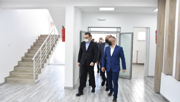 Petar Petković u poseti Štrpcu