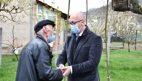 Rakih i Hodžić prilikom obilaska povratnika u Grebniku i bošnjačkih porodica u Dobruši