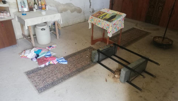 Oskrnavljena crkva u Donjoj Šipašnici