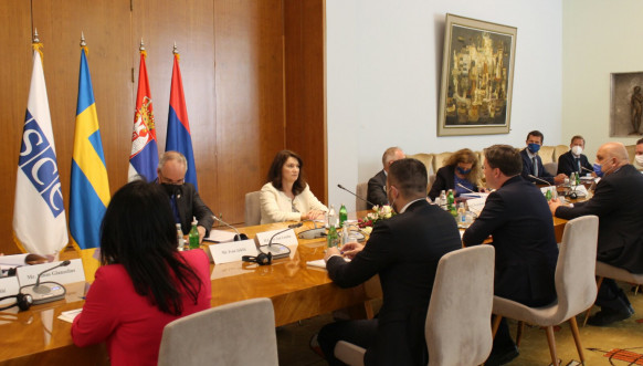 Sastanak delegacije OEBS-a sa ministrom Selakovićem